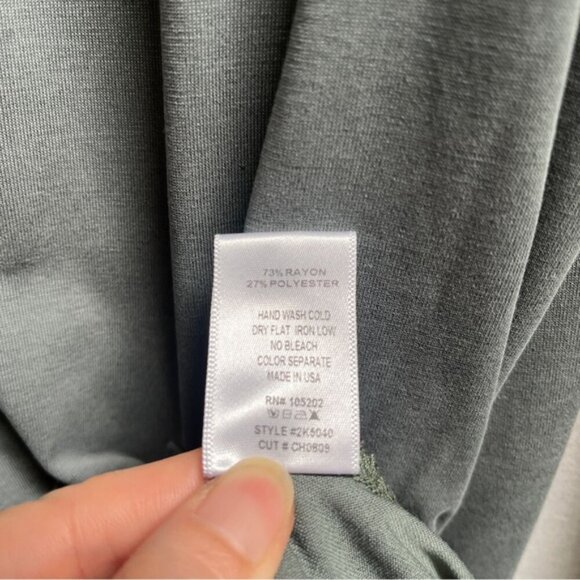 Beau Jours lager loose drapey button cardigan Sz XL - Picture 9 of 12